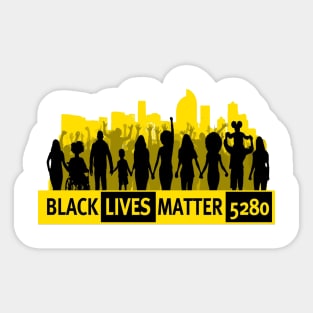 black lives matter Sticker